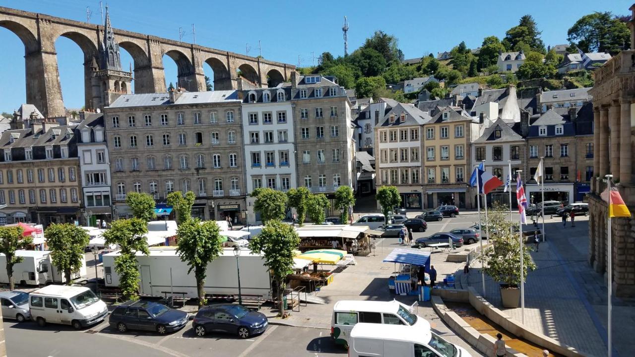Appart'Hotel De La Mairie Morlaix Exteriör bild